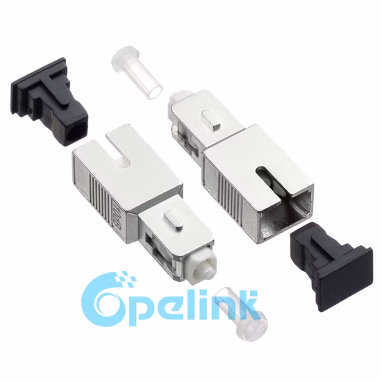 Optical Fixed Attenuator Singlemode Sc/Upc Male-Female Plug-in Fiber Optic Attenuator