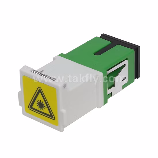 Sc Fiber Optic Adapter with Outer Shutter