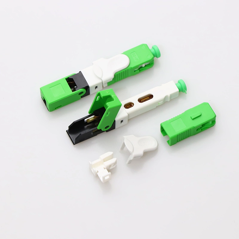FTTH Sc APC/Upc Field Assembly Quick Connector Fiber Optic/Optical Connector Fast Connector for Drop Cable