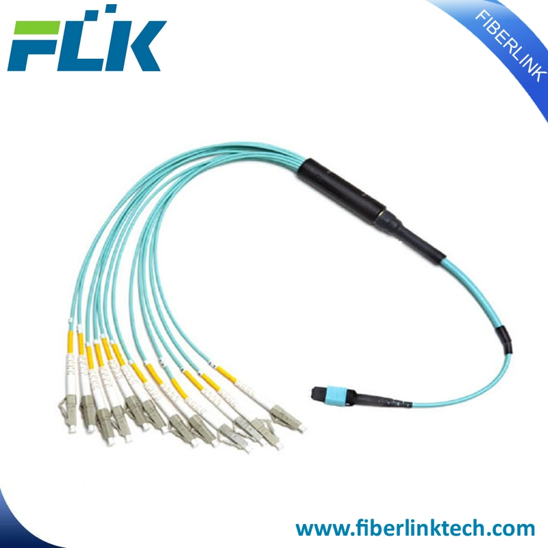 MTP/MPO Multimode Fiber Optical Patch Cord Trunk Cable Assemblies