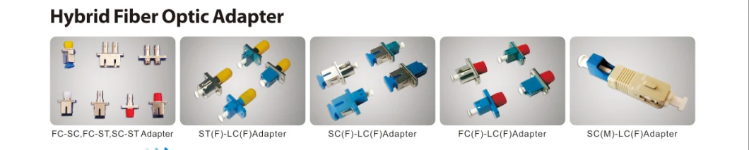 High Quality LC Duplex Adapter Sm mm Simplex Duplex Fiber Optic LC Adapter