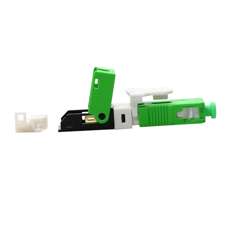 FTTH Sc APC/Upc Field Assembly Quick Connector Fiber Optic/Optical Connector Fast Connector for Drop Cable