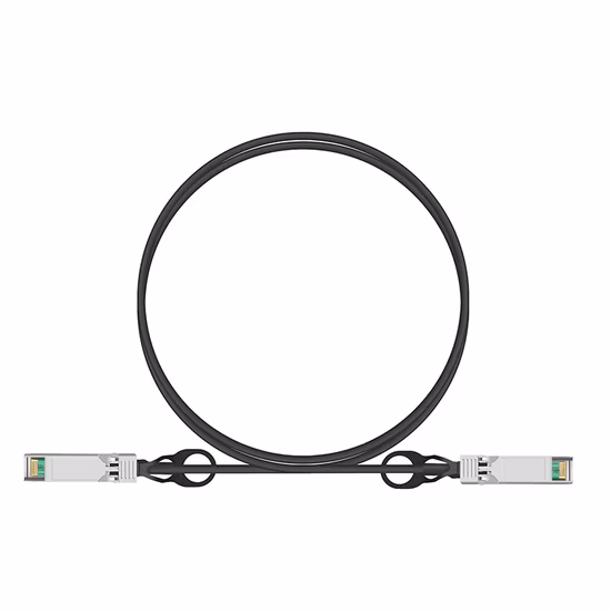 Low Power Consumption 10GB/S SFP+ to SFP+ 3m 30AWG Direct Attach Twinax Copper Cable