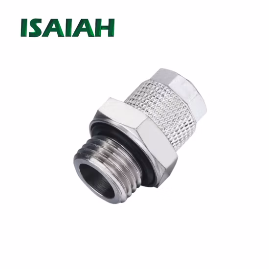 Hot Selling Low Price Fast Tightening Push on Pneumatic Fittings Brass Air Connectors
