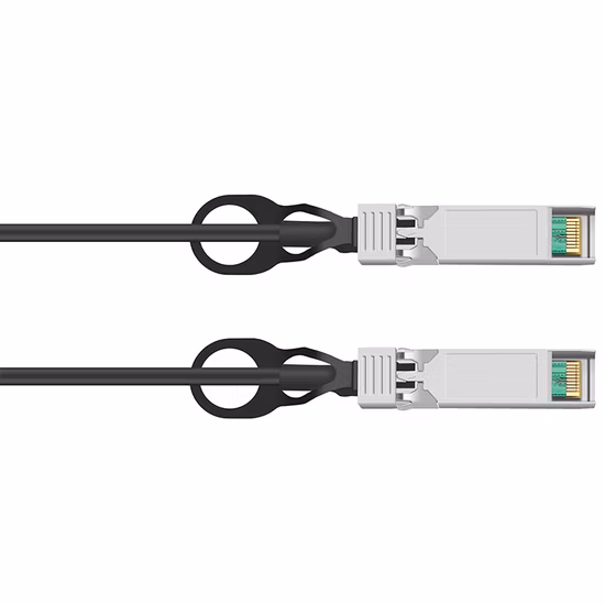 Low Power Consumption 10GB/S SFP+ to SFP+ 3m 30AWG Direct Attach Twinax Copper Cable