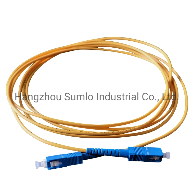 FTTH FTTX Fiber Optic Sc Upc Patch Cord Pigtail Cable