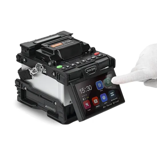 High Precision Fusion Machine X-700 Fiber Optic Fusion Splicer with 6s Splicing Time