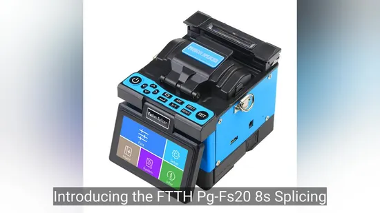 Optic Fiber FTTH Splicing Machine Fusion Splicer
