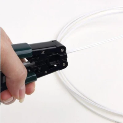 FTTH Fiber Cable Sheath Stripping Tool Kits Fiber Optic Flat Drop Cable Stripper