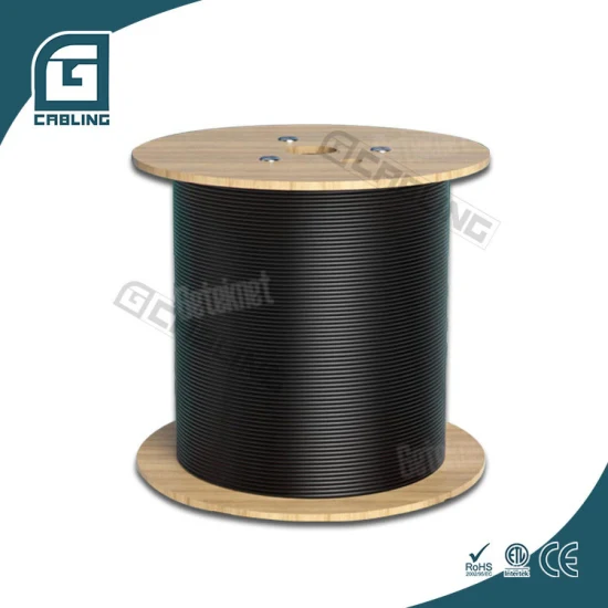Gcabling FTTH Fiber Optical 1 Sx Core Drop Optic Outdoor Indoor Single Mode Drop FTTH Fiber Optic Cable